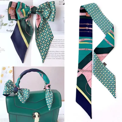 Korean Geometric Woven Rope Hair Scarf and Headband