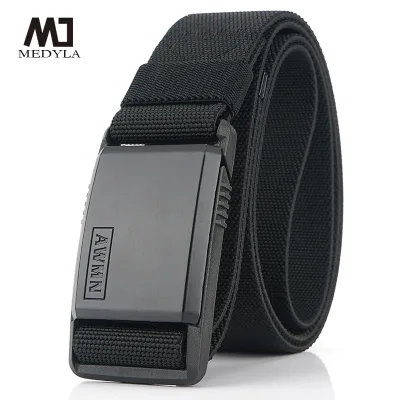 Medyla Adjustable Nylon Belt with Metal Buckle