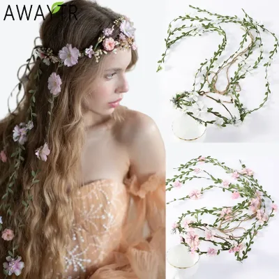 Floral Wreath Headband for Women