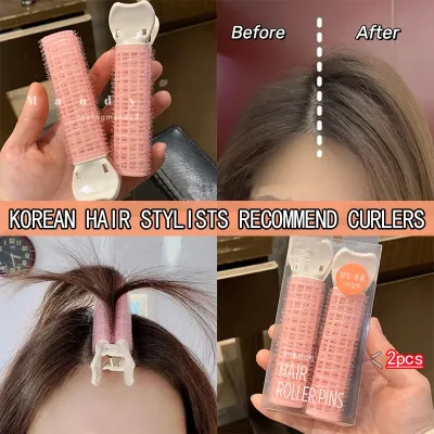 Korean Fluffy Hairpin Curling Hairpin Bangs Fixed Shape Geometric Exquisite Hair Accessories 2pairs/set Perm Iron New La