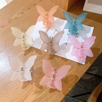 Minimalist Butterfly Barrettes for Women Girls Butterfly Hair Claw  Hair Clips Crab Hairpins Headband Fashion Hair Acces
