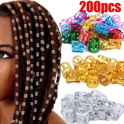 Gold And Silver Hair Rings