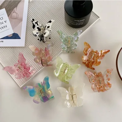 Retro Colourful Hair Clips