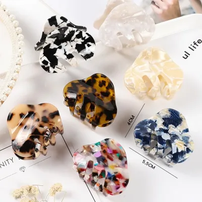 Colourful Acetate Hair Claws