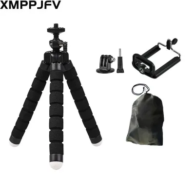 Tripods for Gopro Hero 12 11 10 9 8 7 Black MAX Flexible Mini Octopus Tripod Accessories for Go Pro 6 5 4 3 YI Eken SJCA image 1