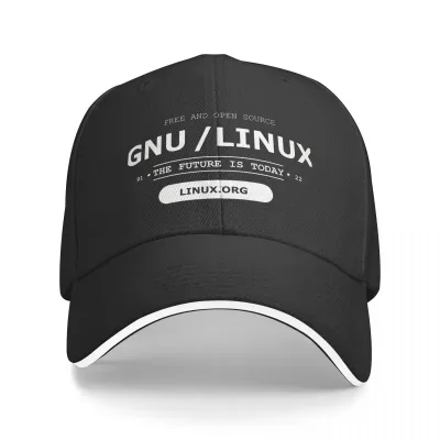 Linux Programmer Slogan Washed Snapback Baseball Cap