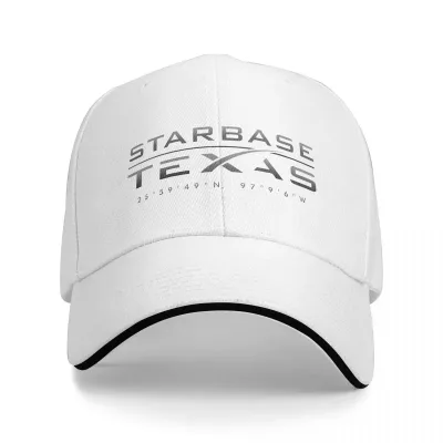 Starbase Texas Boca Chica Art SpaceX Starship Baseball Cap Men Hats Women Visor Cycling Snapback Caps