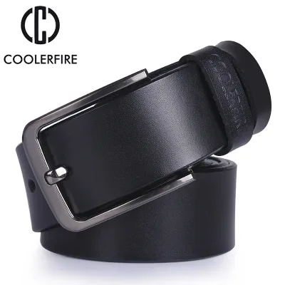 High Quality Genuine Leather Belt Luxury Designer Belts Men Belts For Men Cowskin Fashion Vintage Pin Buckle For Jeans