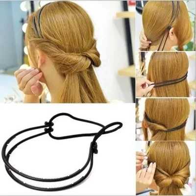 Double Layer Hair Hoop Band