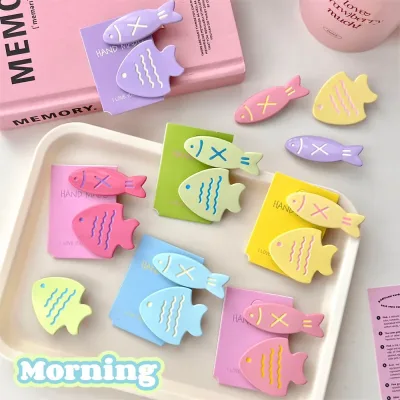 Candy Colour Little Fish Hair Clip Duckbill Barrettes — 2 Pack