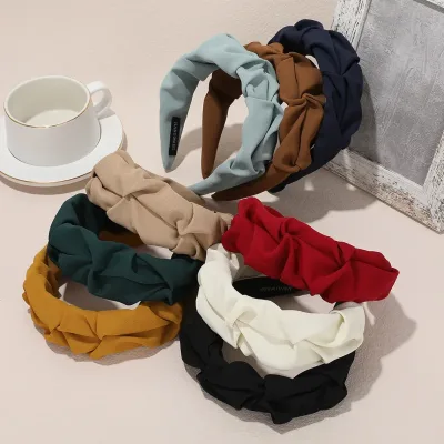 Cotton Crumpled Headband