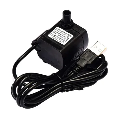 DC 3.5V–9V 3W USB Solar-Powered Mini Submersible Pump 200 L/H Aquarium Fish Tank Fountain Pond Pump 8mm Outlet image 1