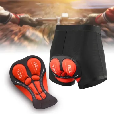 Breathable Cycling Shorts Men Cycling Underwear 5D Gel Pad Shockproof Bicycle Underpant MTB Road Bike Equipment image 1