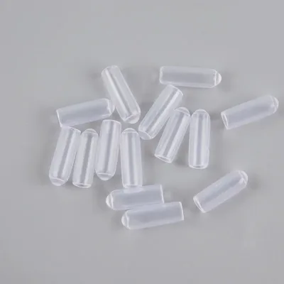 200PCS Medium Size Inner 3.5mm Clear Rubber Tips For The End Of 4mm Metal Headbands To Protect From Hurt,Hairbands Ends