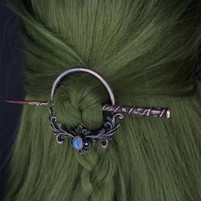 Metal Hairpin Nordic Style Headdress Gothic Punk Hair Sticks Hair Accessories for Women Hair Sticks Fashion Girl Accesso