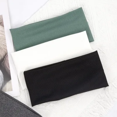 Elastic Solid Color Hair Bands for Women and Men Hairband Running Fitness Sports Yoga Headbands Girls Head Band Accessor