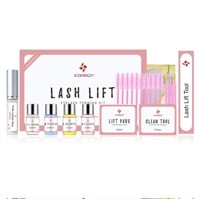 ICONSIGN Upgrade Version Lash Lift Kit Lifting Eyelashes Lasting 6-8 Weeks Lash Perm Eyelash Enhancer Makeup Tools image 1