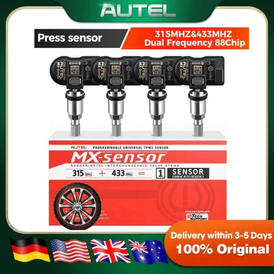 4PC Autel MX Sensor 315 433MHZ 2In1 TPMS Tire Repair Tool Auto Accessory Tyre Pressure Monitor Pad Programmer For TS501 