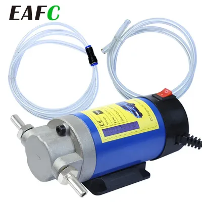 Portable 12V/24V Oil Transfer Pump 1-4L/min Extractor Fluid Suction Electric Change Fuel Pump Siphon Tool for Car Motor 