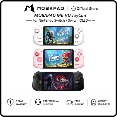 MOBAPAD M6 Gemini 2 Controller For Nintendo Switch OLED Joypad with Hall Joystick Console for Switch NS OLED Gamepad - image 1