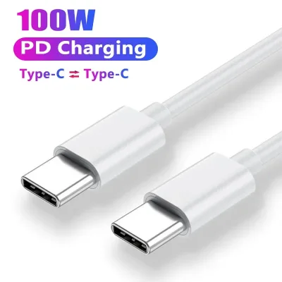 PD 100W  USB C to USB Type C Cable Fast Charge Data Cable For Huawei Samsung Xiaomi Macbook iPad Data Line Type C To Typ image 1