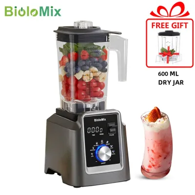 Biolomix Digital BPA FREE 2L Automatic Professional Blender, Juicer...