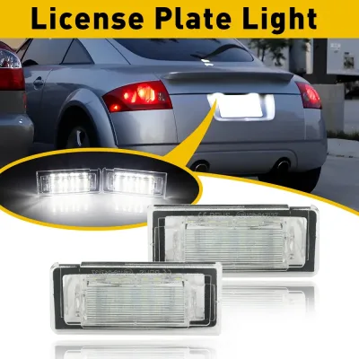 2x AUXITO License Plate Lights for Audi TT MK1 (1998-2003) image 1