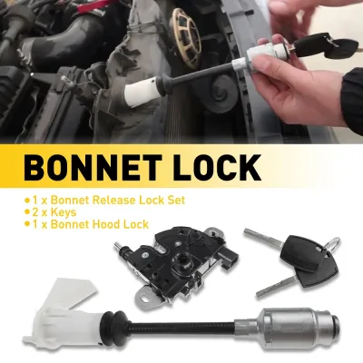 Hood Release Handle Kit for Ford Focus MK2 image 1