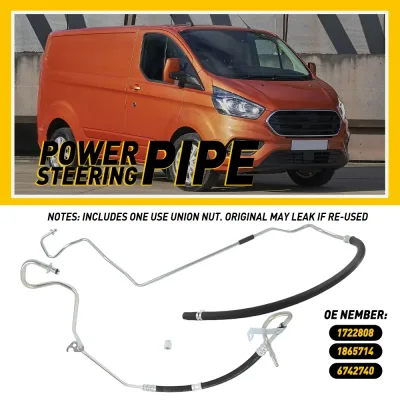 Front High Pressure Power Steering Return Hose Pipe for Ford Transit Custom 2.2 Diesel FWD (Front Wheel Drive) 2013 ONWA