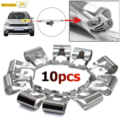 10pcs Windshield Wiper Linkage Motor Rods Repair Clip Kit Windscree...