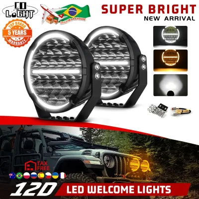 CO LIGHT Round LED Offroad Lights 9 Inch Driving Lights LED Light Bar 90000LM Spot Flood Combo DRL for Trucks Car SUV 12 image 1