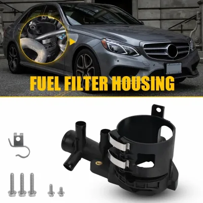 Water Outlet Fuel Filter Housing A6512006000 For Mercedes C-Class E250 GLE300d GLK250 ML250 Sprinter 2500 Engine A205 C2
