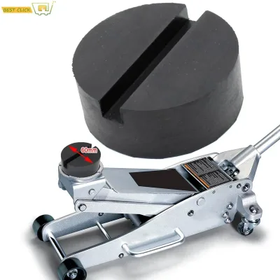 Anti-Slip Rubber Jack Pad Rail Adapter Block for Honda Toyota VW Kia