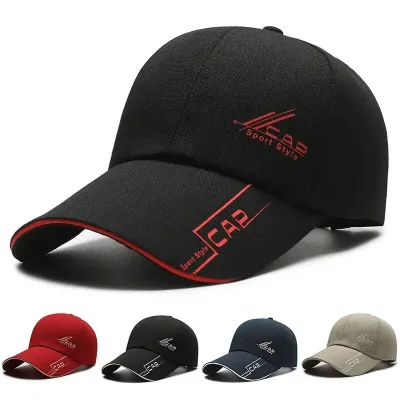 Hats, Men, Summer Long Brim, Baseball Caps, Spring Casual, Outdoor Sun, Fishing Hats, Sunscreens, Shade Caps, Women Offi