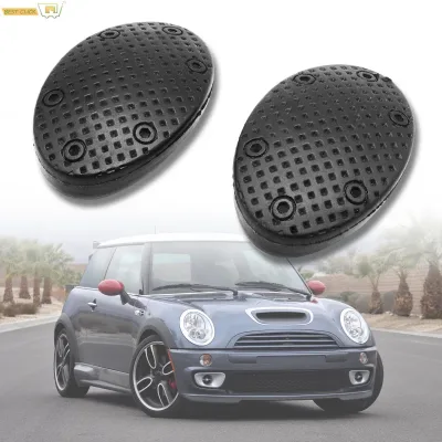 2PCS For Mini Cooper One S R50 R53 R55 R56 R60 F55 F56 F54 Countryman Clubman Accessories Clutch Brake Rubber Pedal Cove