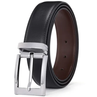 Pin Buckle Cowskin Belts for Men High Quality Men's Leather Belt Designer Strap Male Fashion Luxury Brand Waist Accessor