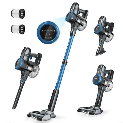 FABULETTA 24kPa Cordless Stick Vacuum 250W Brushless Motor 6-in-1