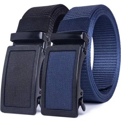 Nylon Tactical Military Belt with Automatic Buckle for Men
