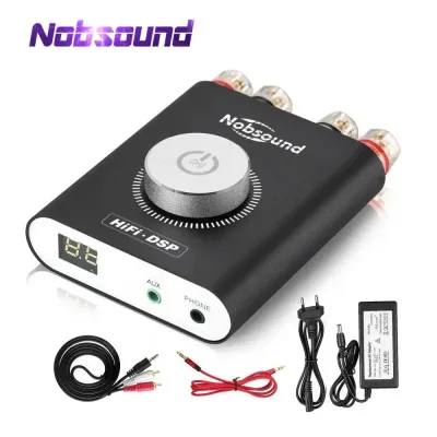 Nobsound Hi-Fi DSP TPA3116 Digital Power Amplifier Hifi Stereo Audio Headphone Amp Bluetooth 5.0 Audio Receiver - image 1