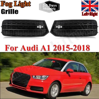 2x Front Bumper Honeycomb Fog Light Cover Grill Grille Fits Audi A1...
