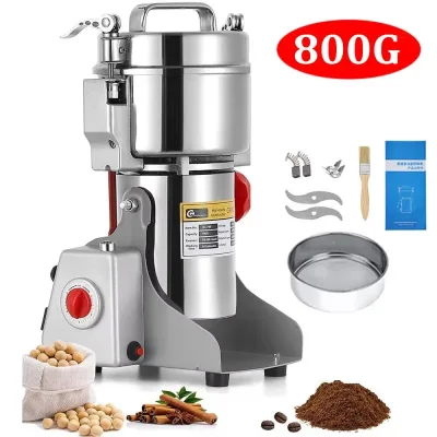High Power Electric Coffee Grinder Kitchen Cereal Nuts Beans Spices Grains Grinder Machine Multifunctional Home Coffee G image 1
