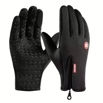 Outdoor Cycling Gloves, Bicycles for Warmth and Anti Slip in Autumn and Winter image 1