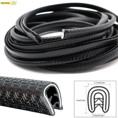 5 Metre Car Door Edge Sealing Strip Rubber Protection Trim