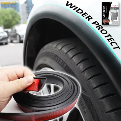 3meter Rubber Car Fender Extension Wheel Eyebrow Flare Protector Ru...