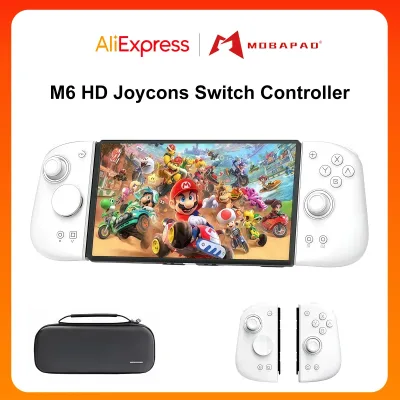 Mobapad M6 HD Gemini2 Bluetooth Gamepad Hall Effect Joystick NFC Wake-Up For Nintendo Switch OLED Left Right Gaming Controller - image 1
