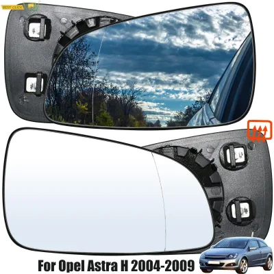 Left Right Rearview Heated Side Door Wing Mirror Glass For Opel / Vauxhall / Holden Astra H 5 Mk5 2004 2005 2006 2007 20
