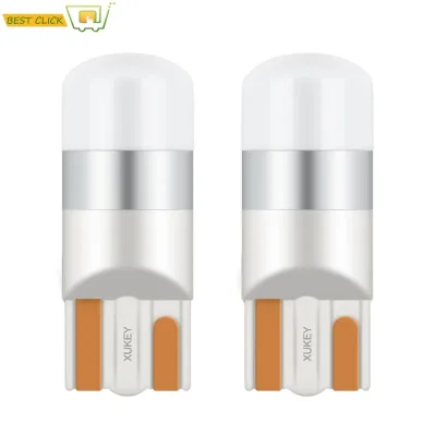 Xukey T10 W5W CANBUS LED Bulbs 6000K White 12V 3W — Number Plate and Interior