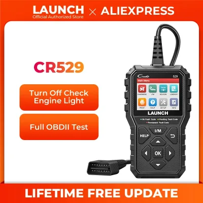 Launch Creader 529 OBD2 Scanner Automotive Diagnostic Tool OBDII Co...