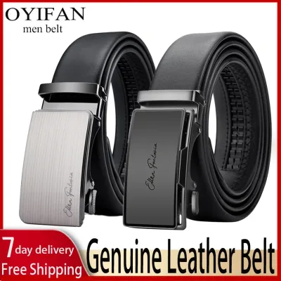 Men Leather Belt Adjustable belts Automatic Belts Belt for Men Business fashion belt ceinture hommes