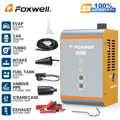 Foxwell SD201 Car Smoke Generator Automotive EVAP Smoke Machine 12V...